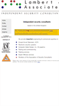 Mobile Screenshot of lambert-associates.co.uk